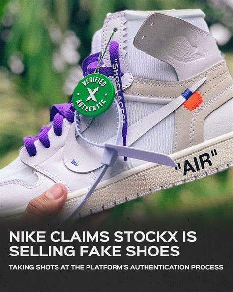 what if you sell fake shoes on stockx|stockx lawsuit.